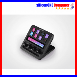 Elgato Stream Deck + Black - 8-Key 4-Dial LCD Controller [10GBD9901] 